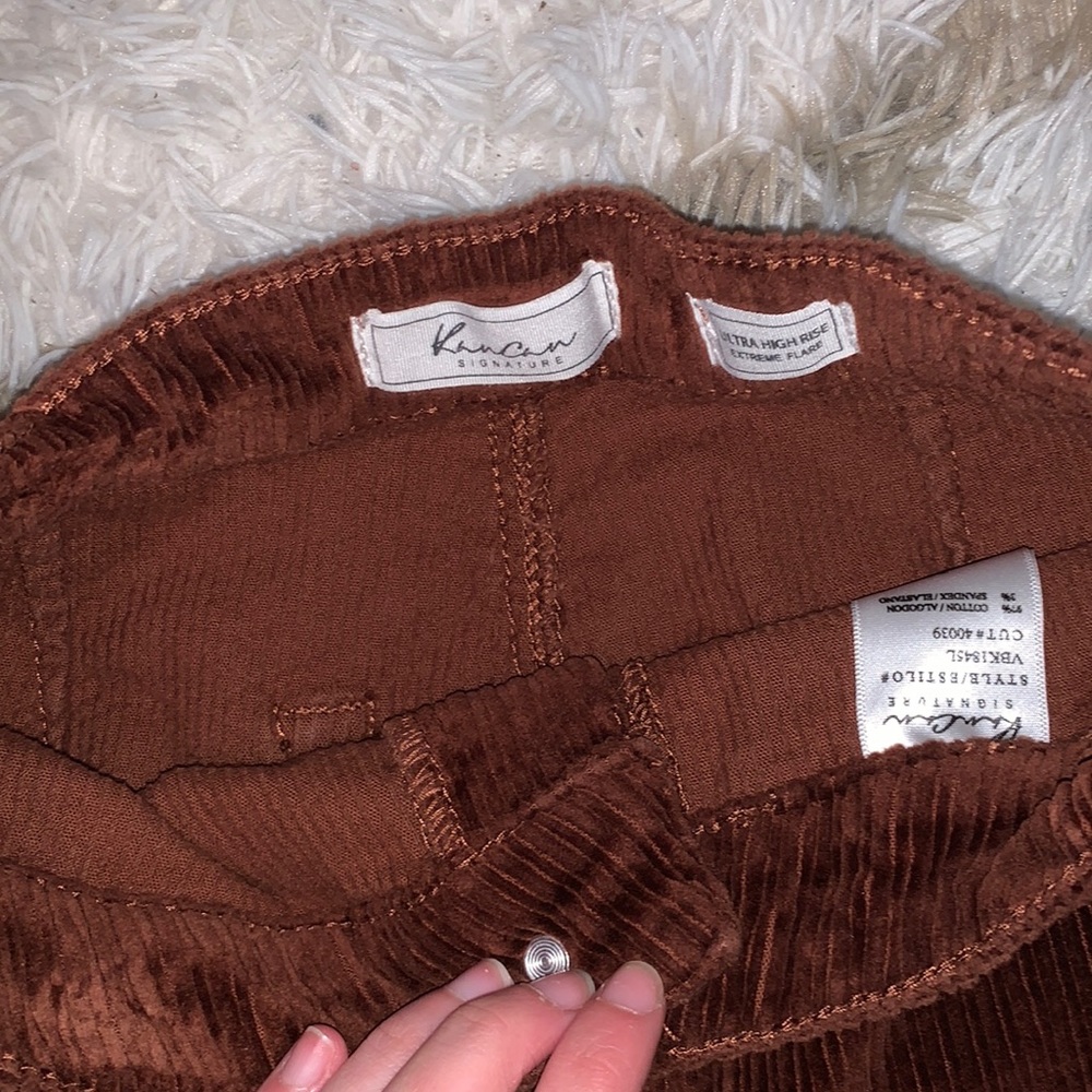 Kancan Cordaroy flares